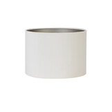 Light & Living - Lampenkap VELOURS - 30x30x21 - Wit