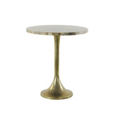 Light & Living - Tafel RICKERD - Geel - 48x48x53 cm