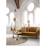Light & Living - Tafel RICKERD - Geel - 48x48x53 cm
