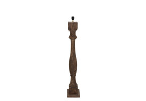 Light & Living - Vloerlamp ROBBIA  - 23x23x125cm - Bruin