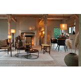 Light & Living - Vloerlamp ROBBIA  - 23x23x125cm - Bruin