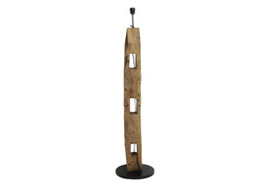 Light & Living - Vloerlamp KARLOVO  - 35x35x144cm - Bruin