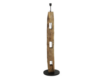 Light & Living - Vloerlamp KARLOVO  - 35x35x144cm - Bruin