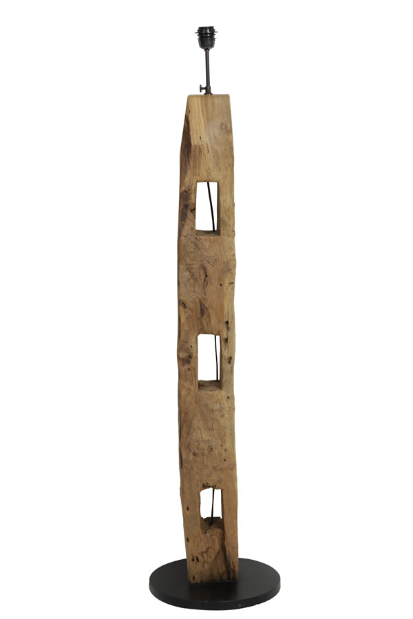 Light & Living - Vloerlamp KARLOVO  - 35x35x144cm - Bruin
