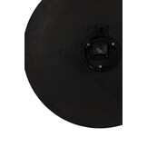 Light & Living - Klok CERVINO - Zwart - 58x2x58 cm