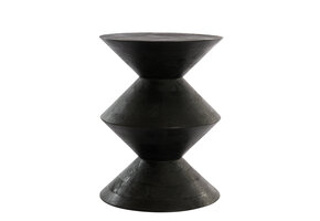 Light & Living - Tafel LARUS - Zwart - 45x45x60 cm