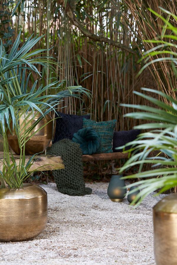 Light & Living - Pot LOUIE - Goud - 40x40x37 cm