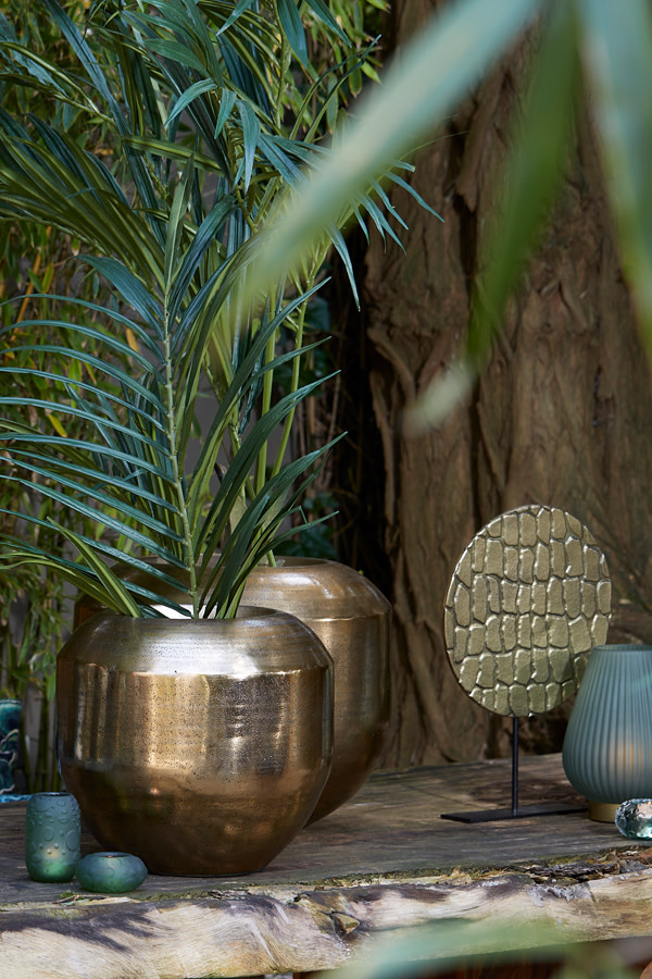 Light & Living - Pot LOUIE - Goud - 40x40x37 cm