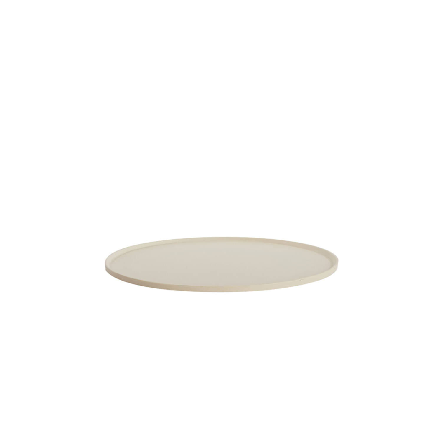 Light & Living - Decoratie schaal MAES - Wit - 50x50x1.5 cm