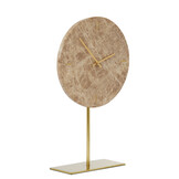 Light & Living - Klok MORENO - Bruin - 25.5x10x42.5 cm