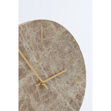 Light & Living - Klok MORENO - Bruin - 25.5x10x42.5 cm