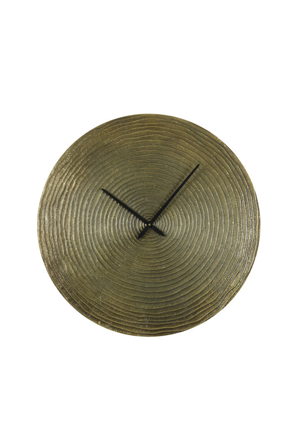 Light & Living - Klok CERVINO - Brons - 58x2x58 cm