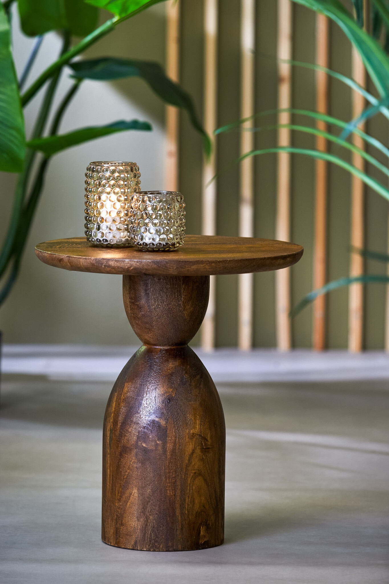 Light & Living - Tafel TORIR - Bruin - 40x40x50 cm