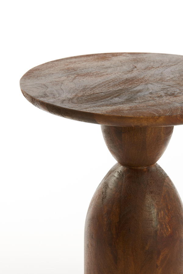 Light & Living - Tafel TORIR - Bruin - 40x40x50 cm