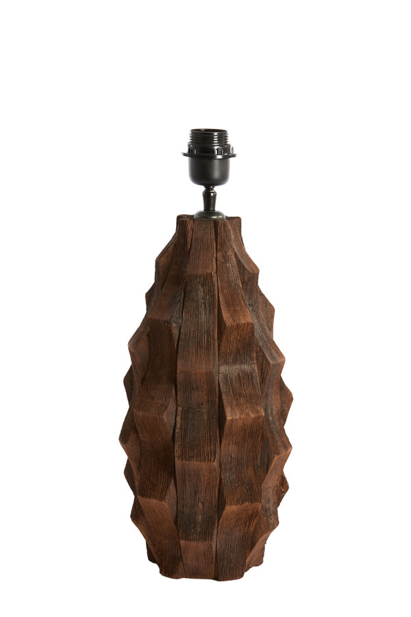Light & Living - Lampvoet TAKABE - Bruin - 20x20x38 cm
