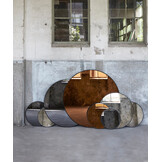 Light & Living - Spiegel ESPEJO - Zwart - 116x1.5x116 cm