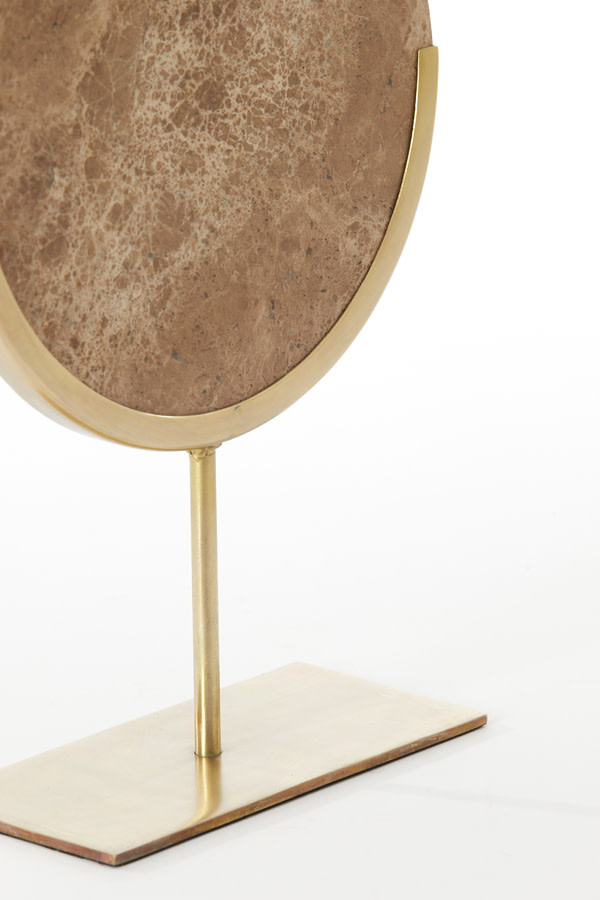 Light & Living - Ornament MORENO - Bruin - 25.5x10x38.5 cm