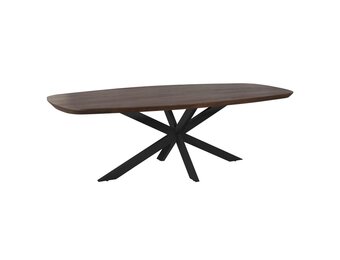 Starfurn - Eettafel Madison - Zwart - 120x280x76 cm