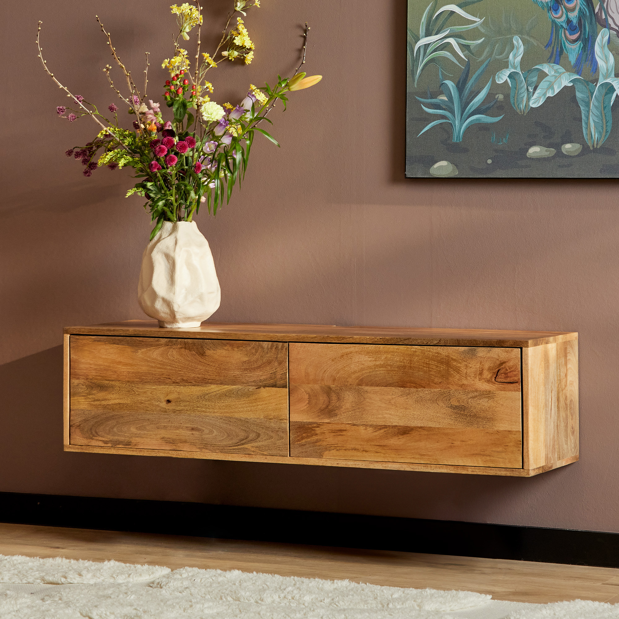 Starfurn - Tv meubel  - Bruin - 30x120x35 cm