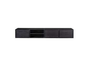 Starfurn - Tv meubel Ambiance - Zwart - 35x200x30 cm