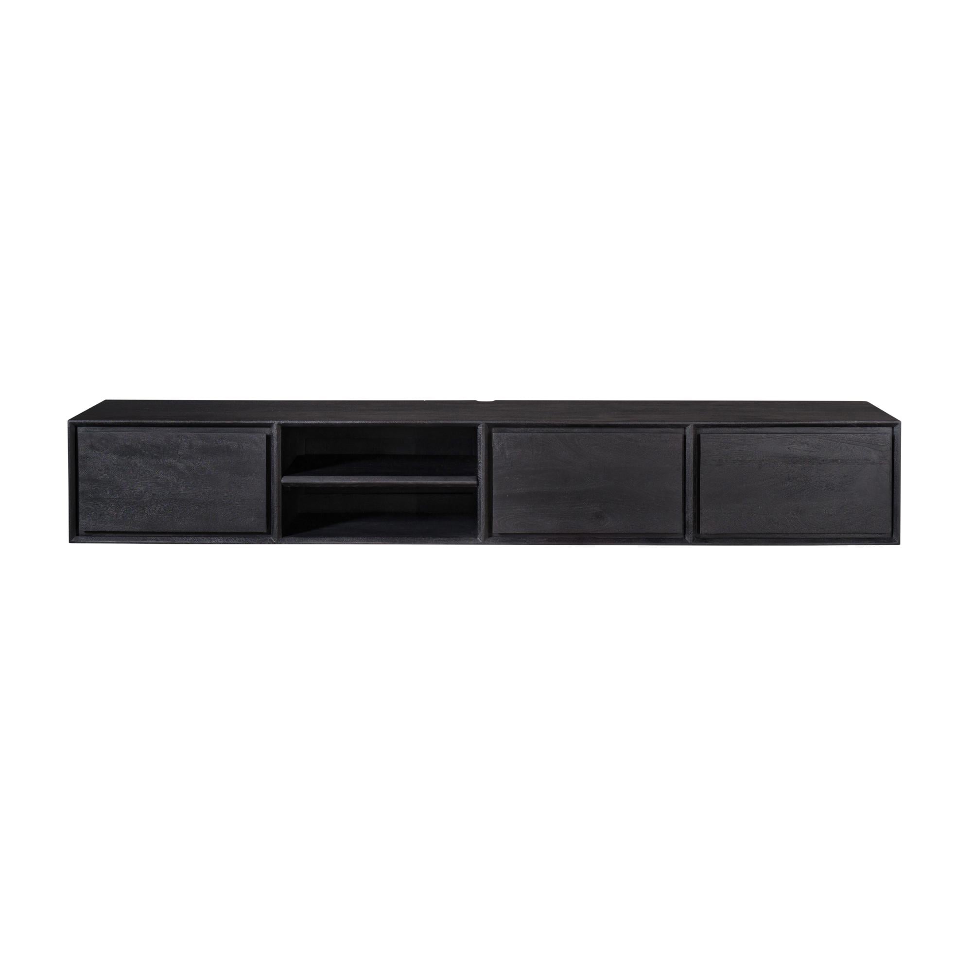 Starfurn - Tv meubel Ambiance - Zwart - 35x200x30 cm