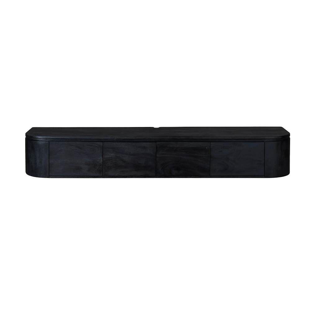 Starfurn - Tv meubel Excellent - Zwart - 35x160x45 cm