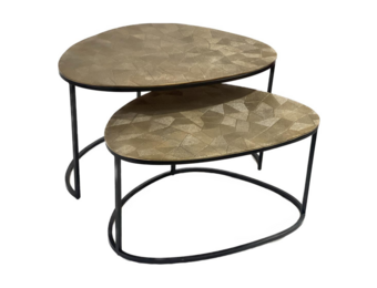 Starfurn - Salontafel Lou - Brons - 65x90x50 cm