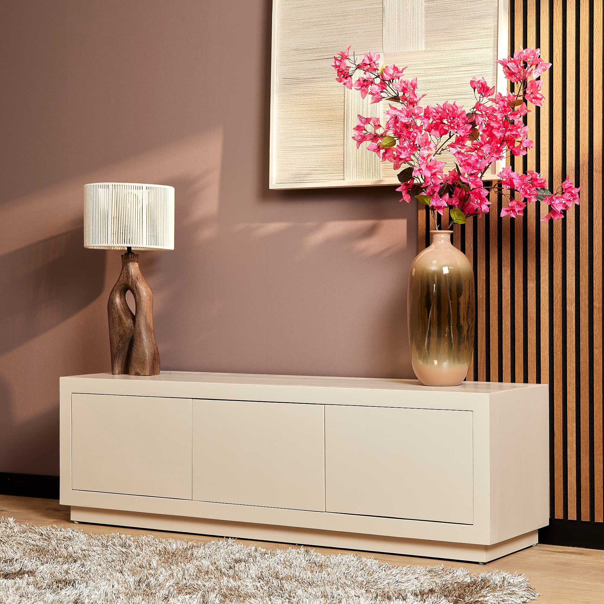 Starfurn - Tv meubel Brussel - Beige - 31x38x26 cm