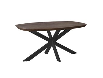 Starfurn - Eettafel Madison - Zwart - 90x160x76 cm