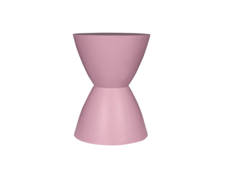 Starfurn - Bijzettafel Abbey - Roze - 33x33x45 cm