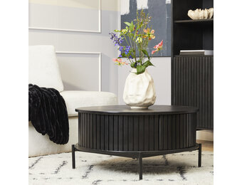 Starfurn - Salontafel Madison - Zwart - 80x80x40 cm