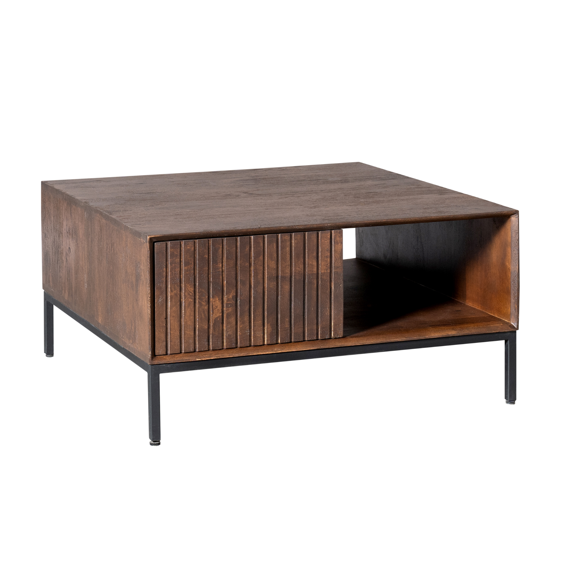 Starfurn - Salontafel Madison - Bruin - 80x80x40 cm