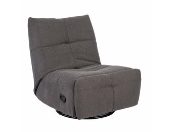 Starfurn - Fauteuil Lazy - Grijs - 103x82x96 cm