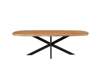 Starfurn - Eettafel Madison - Bruin - 100x200x76 cm