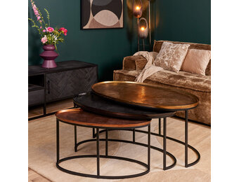 Starfurn - Salontafel Raley - Brons - 60x100x50 cm
