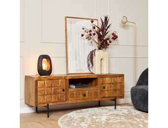 Starfurn - Tv meubel Brandy - Bruin - 40x150x55 cm
