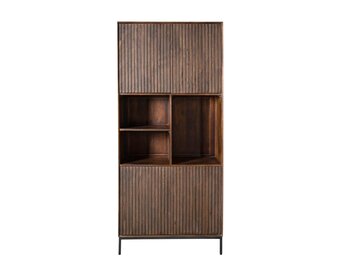Starfurn - Vakkenkast Madison - Bruin - 45x90x200 cm