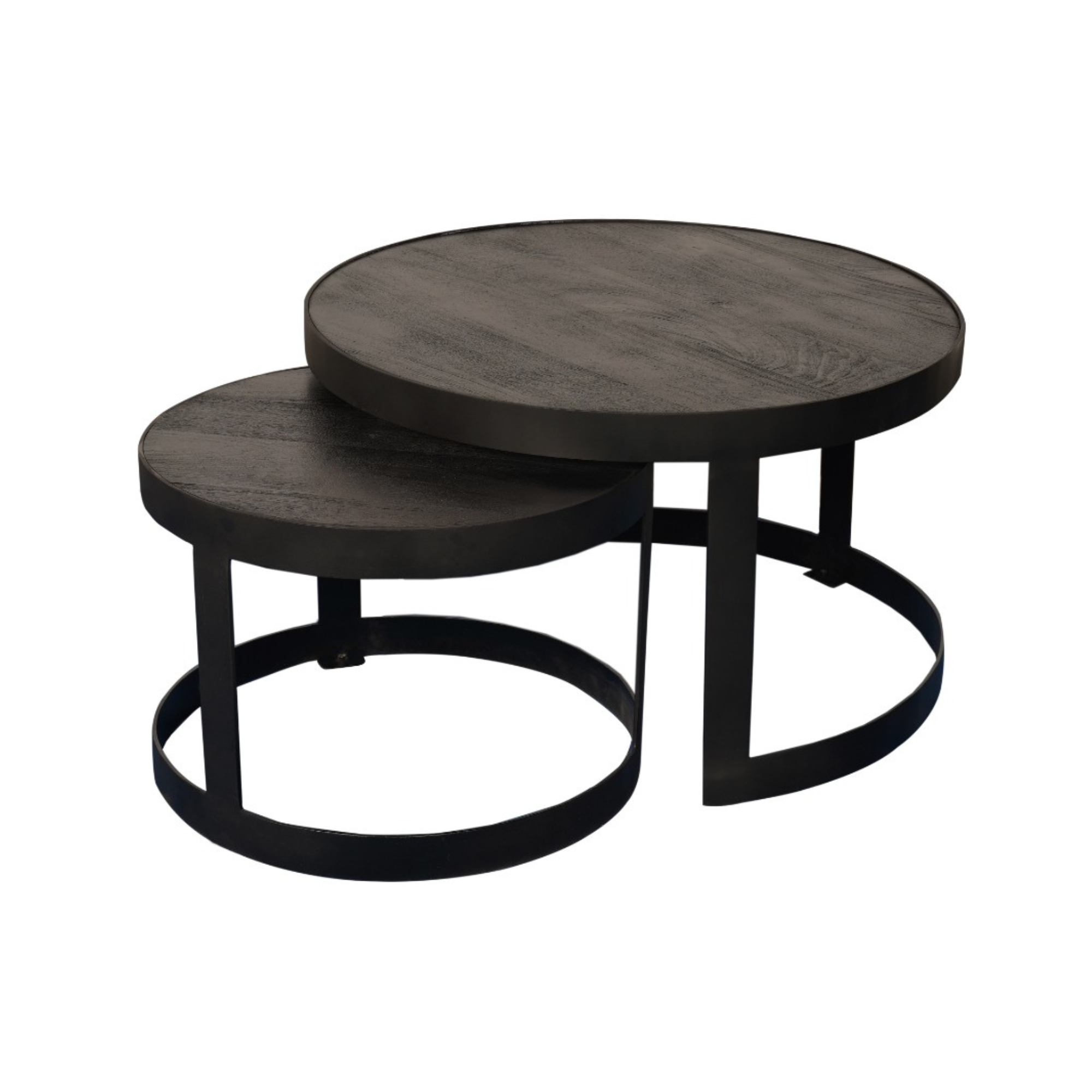 Starfurn - Salontafel  - Zwart - 70x70x45 cm