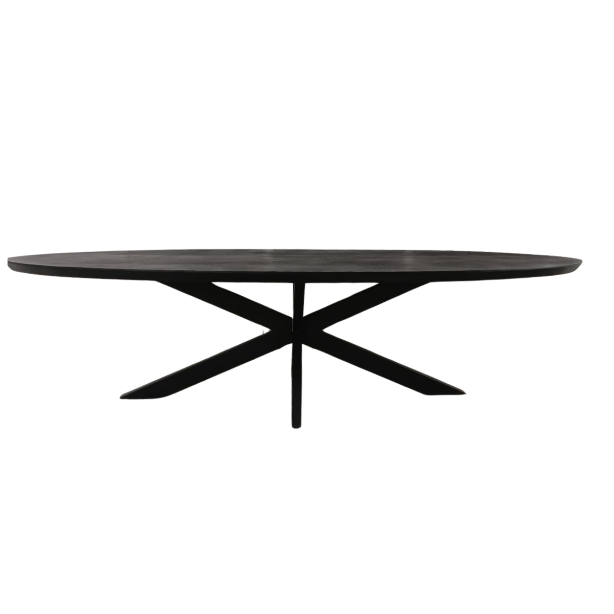 Starfurn - Eettafel Brandy - Zwart - 120x300x76 cm