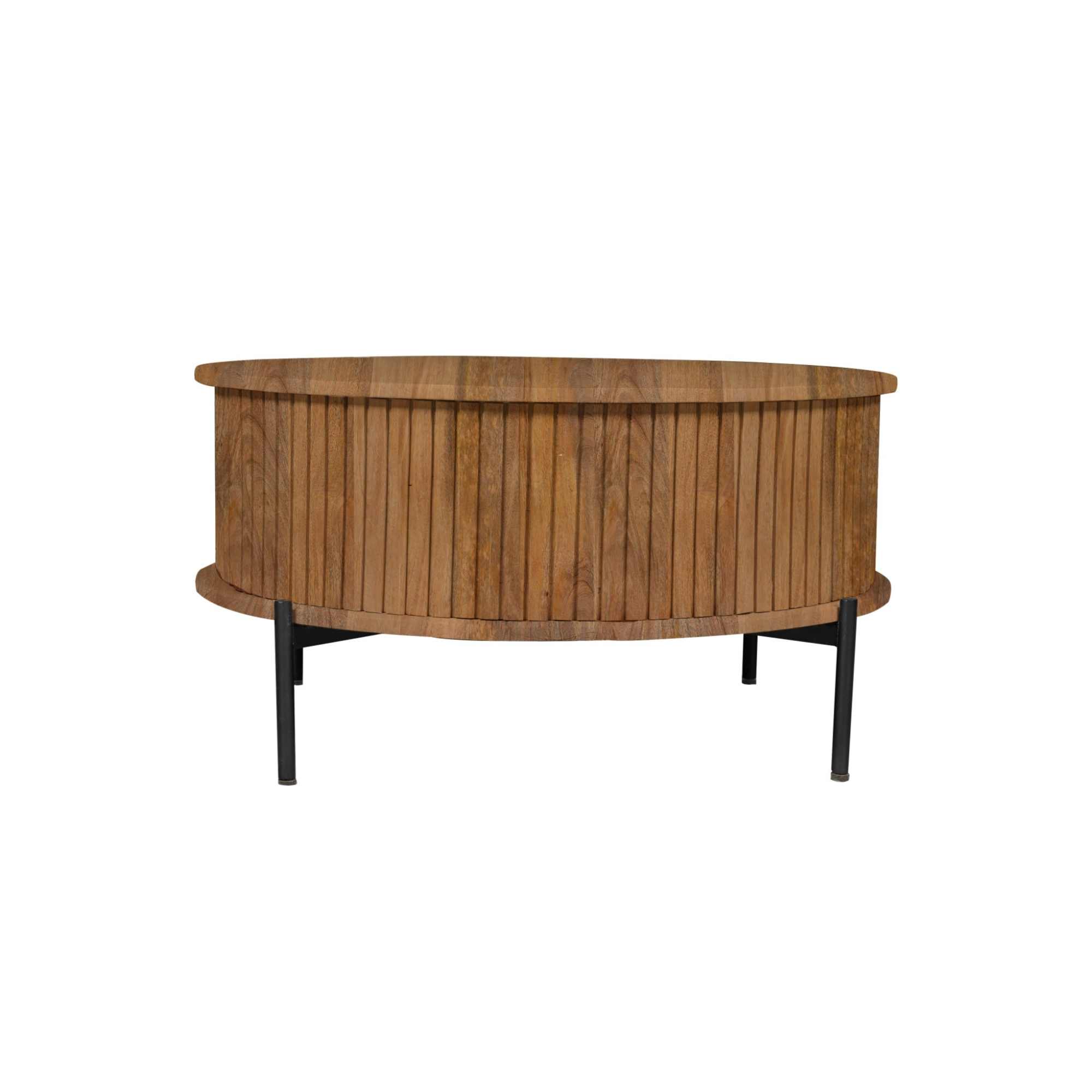 Starfurn - Salontafel Madison - Bruin - 80x80x40 cm