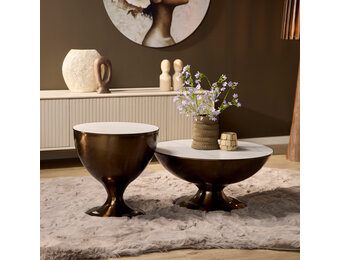 Starfurn - Salontafel Ava - Brons - 75x75x38 cm