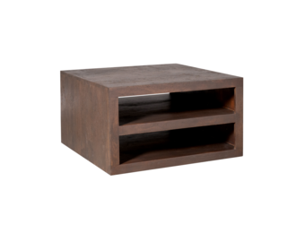 Starfurn - Salontafel Brussel - Bruin - 80x80x40 cm