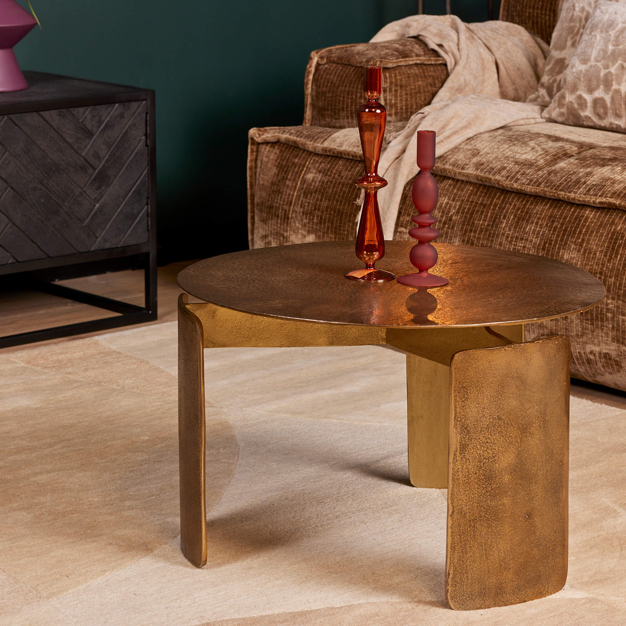 Starfurn - Salontafel Darwin - Brons - 60x60x40 cm