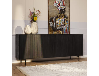Starfurn - Dressoir Madison - Zwart - 45x210x85 cm