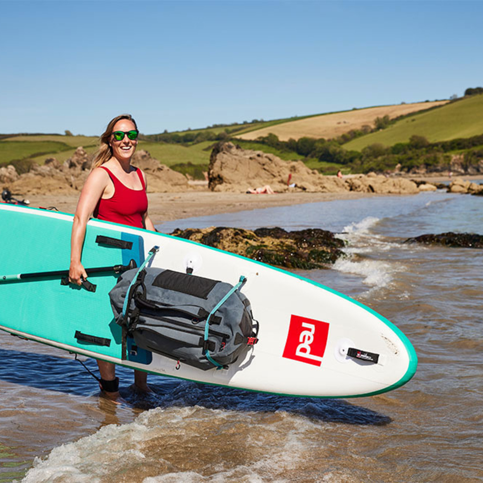 Red Paddle Co Voyager 12'0 Prime Inflatable Paddleboard Snowdonia