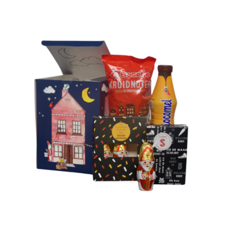 Sinterklaaspakket Bolletje - cadeauverpakking kleur