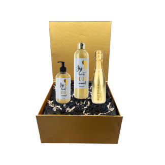 Giftbox 'Jij Bent Goud Waard' wit prosecco