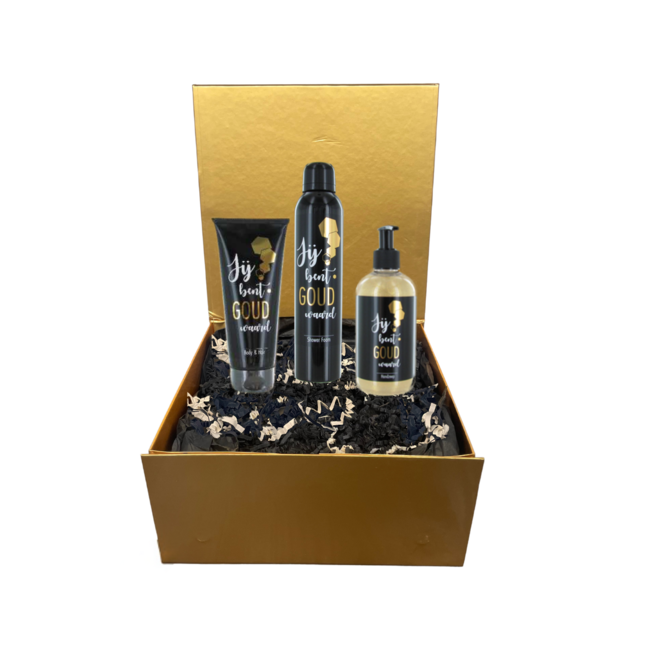 Jij bent goud waard giftbox 3 producten