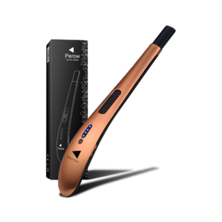 Elektrische aansteker oplaadbaar gebogen rose goud