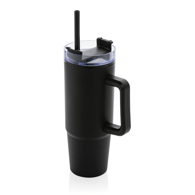 Drinkbeker 900 ml zwart - eigen logo